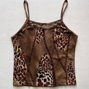 Animal print Cami Top