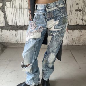 Patchwork Jeans - Vintage