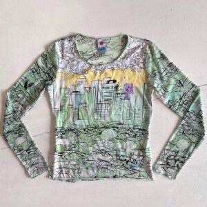 Abstract Print Top - Rare Find