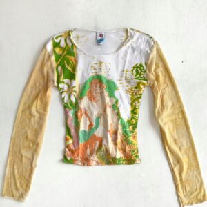 Whimsical Art Top - Rare Find