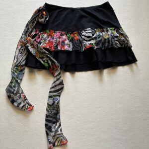 Mini ruffled floral Skirt