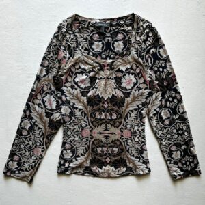 Ornamental Printed Top - Rare Find