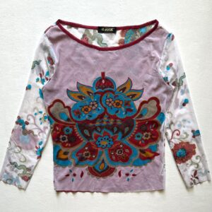 Paisley and Mandala Top - Rare find